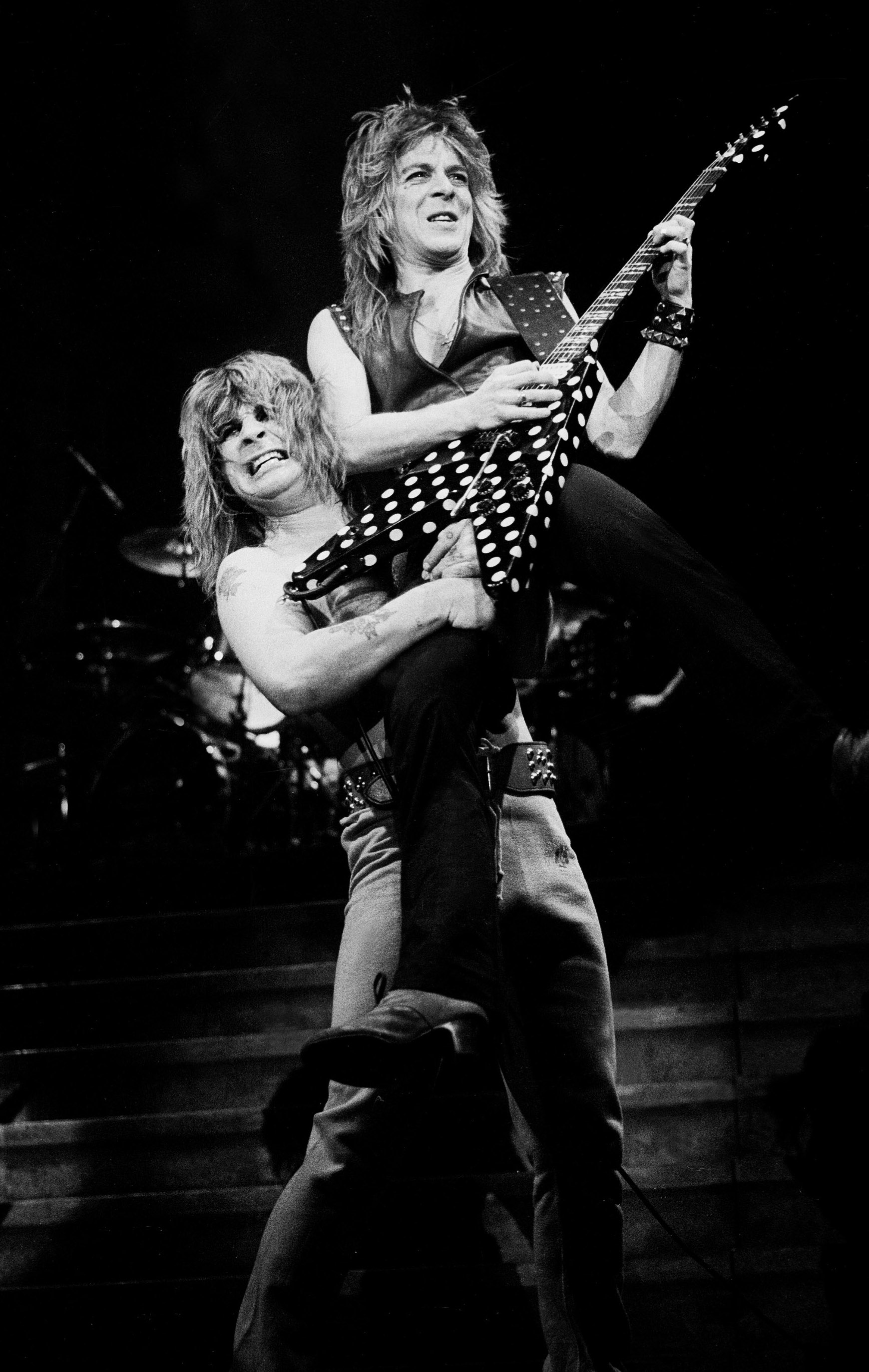 Ozzy Osbourne Randy Rhoads early 1980s
